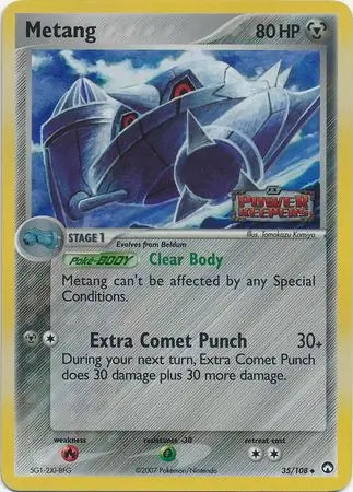 EX Power Keepers Metang #35/108 reverse holo